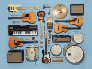 Instrument Collection Music Jigsaw Puzzle By New York Puzzle Co