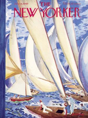 Regatta Magazines and Newspapers Jigsaw Puzzle By New York Puzzle Co