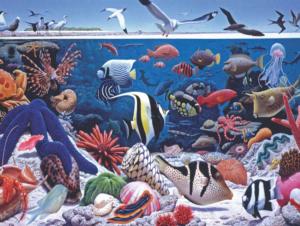Ocean Life Fish Jigsaw Puzzle By New York Puzzle Co