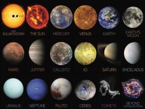 The Solar System Space Jigsaw Puzzle By New York Puzzle Co
