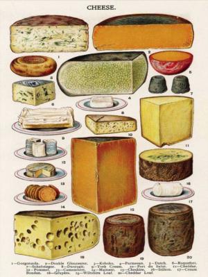 Cheese Food and Drink Jigsaw Puzzle By New York Puzzle Co
