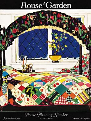 Quilted Comfort Around the House Jigsaw Puzzle By New York Puzzle Co