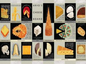 Cheese Board Food and Drink Jigsaw Puzzle By New York Puzzle Co