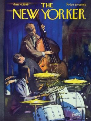 Jazz Trio Magazines and Newspapers Jigsaw Puzzle By New York Puzzle Co