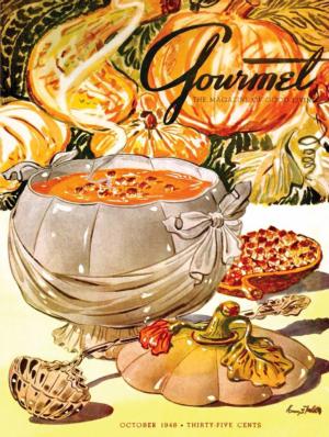 Pumpkin Soup Magazines and Newspapers Jigsaw Puzzle By New York Puzzle Co