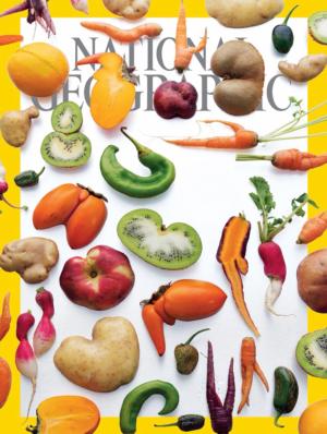 Too Good to Waste Fruit & Vegetable Jigsaw Puzzle By New York Puzzle Co