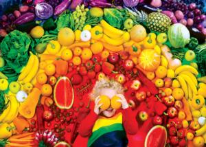Fruity-licious Fruit & Vegetable Jigsaw Puzzle By MasterPieces