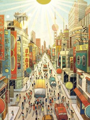 City Prayer Asia Jigsaw Puzzle By New York Puzzle Co