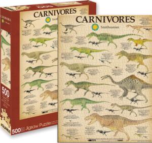 Smithsonian Carnivores Educational Jigsaw Puzzle By Aquarius