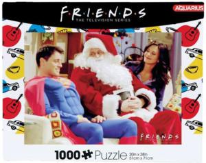 Friends Christmas Christmas Jigsaw Puzzle By Aquarius