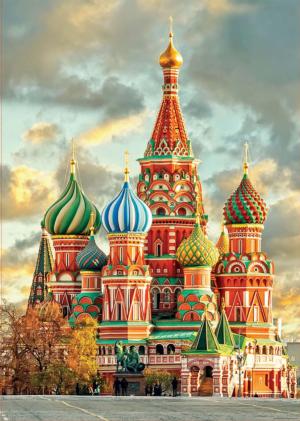 St. Basil's Cathedral, Moscow Russia Jigsaw Puzzle By Educa