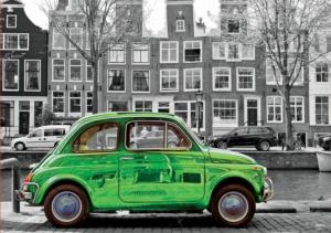 Car In Amsterdam Amsterdam Jigsaw Puzzle By Educa