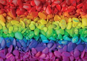 Pebbles Rainbow & Gradient Jigsaw Puzzle By Educa