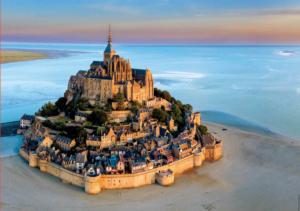 Mont Saint Michel From The Air Paris & France Jigsaw Puzzle By Educa