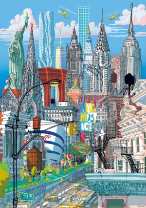 New York City Puzzle New York Jigsaw Puzzle By Educa