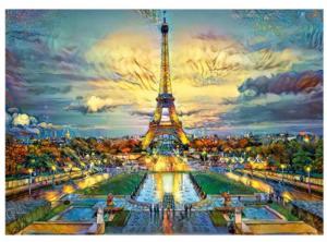 Eiffel Tower - Scratch and Dent Paris & France Jigsaw Puzzle By Educa