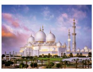 Sheikh Zayed Grand Mosque  Landmarks & Monuments Jigsaw Puzzle By Educa