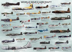 World War II Aircraft Military Jigsaw Puzzle By Eurographics