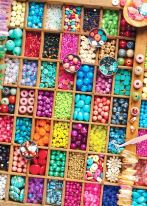 Beautiful Beads Quilting & Crafts Jigsaw Puzzle By Colorcraft