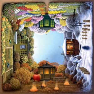 Four Seasons Garden Summer Jigsaw Puzzle By Anatolian