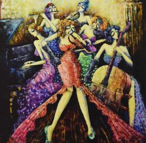 Ladies Orchestra Music Jigsaw Puzzle By Anatolian