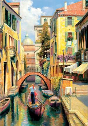 Sunday in Venice Lakes & Rivers Jigsaw Puzzle By Anatolian