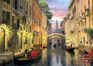 Venice at Dusk Lakes & Rivers Jigsaw Puzzle By Anatolian