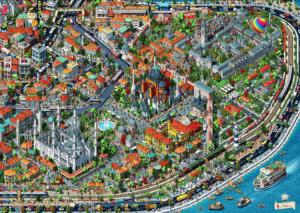 Puzzle de 3000 pièces Educa Panorama Venecia - Jouets
