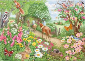 An Afternoon Hack Horse Jigsaw Puzzle By Falcon