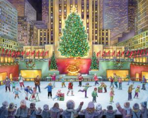 Rockefeller Center Christmas Jigsaw Puzzle By Vermont Christmas Company