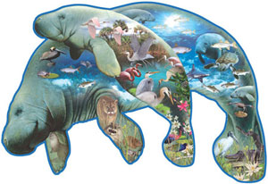 Manatees Lakes & Rivers Jigsaw Puzzle By SunsOut