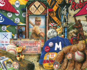 Vintage Baseball Nostalgic & Retro Jigsaw Puzzle By Springbok