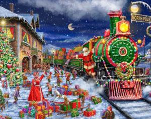 Santa Express Christmas Jigsaw Puzzle By Springbok