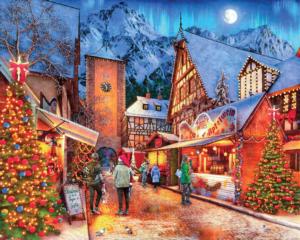 Holiday Village Christmas Jigsaw Puzzle By Springbok
