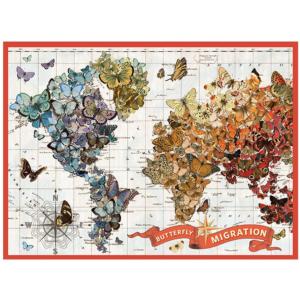 Butterfly Migration Butterflies and Insects Jigsaw Puzzle By Galison