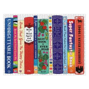 Ideal Bookshelf: Universal Books & Reading Jigsaw Puzzle By Galison