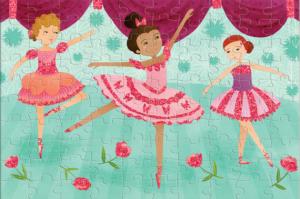 Ballerinas Glitter Dance & Ballet Children's Puzzles By Mudpuppy