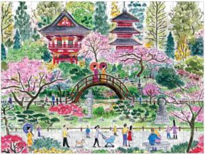 Japanese Tea Garden Asia Jigsaw Puzzle By Galison