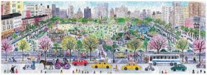 Michael Storrings Cityscape New York Panoramic Puzzle By Galison