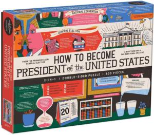 How to Become President of the United States History Jigsaw Puzzle By Galison