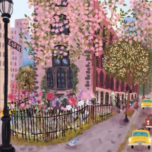Blooming Streets New York Jigsaw Puzzle By Galison
