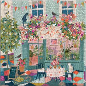 Afternoon Tea Shopping Jigsaw Puzzle By Galison