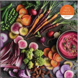 The Garden Board Food and Drink Jigsaw Puzzle By Galison