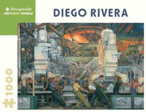 Detroit Industry Mexico Jigsaw Puzzle By Pomegranate