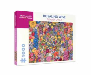 Flower Cycle Contemporary & Modern Art Jigsaw Puzzle By Pomegranate