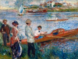 Oarsmen at Chatou Contemporary & Modern Art Jigsaw Puzzle By Pomegranate