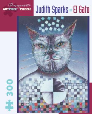 El Gato Contemporary & Modern Art Jigsaw Puzzle By Pomegranate
