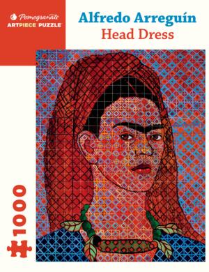 Head Dress Pattern & Geometric Jigsaw Puzzle By Pomegranate
