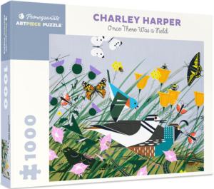 Once There Was a Field Birds Jigsaw Puzzle By Pomegranate