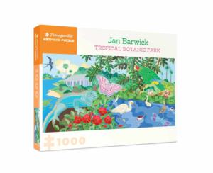 Tropical Botanic Park by Jan Barwick Beach & Ocean Jigsaw Puzzle By Pomegranate